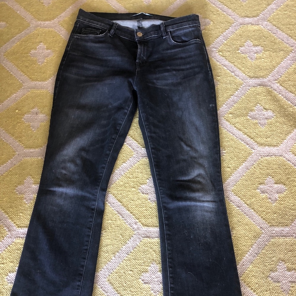 JBRAND Selena Bootcut Black Jeans